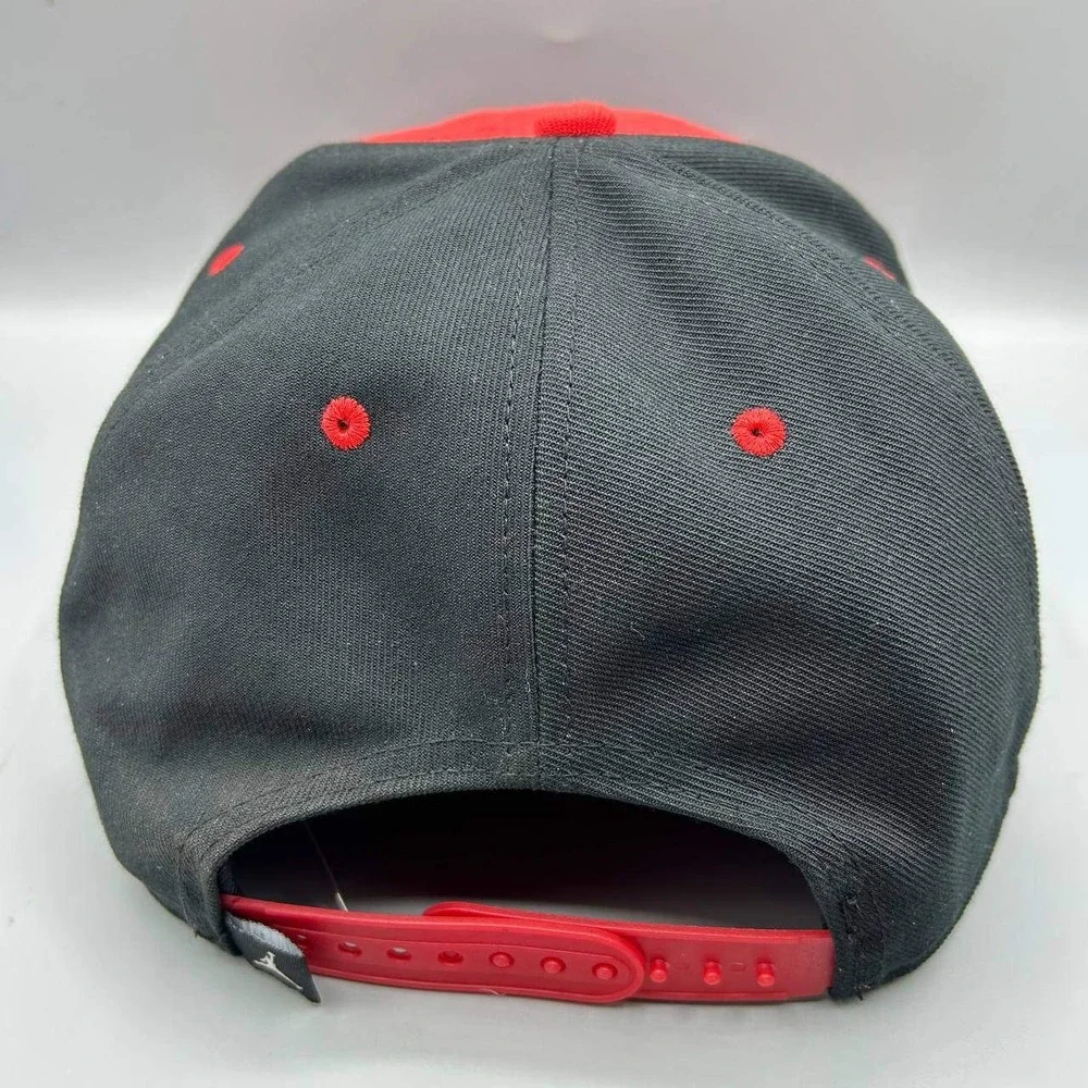 Air Jordan Flight Hat Men Red Black Embroidered Jumpman Snap Back Cap